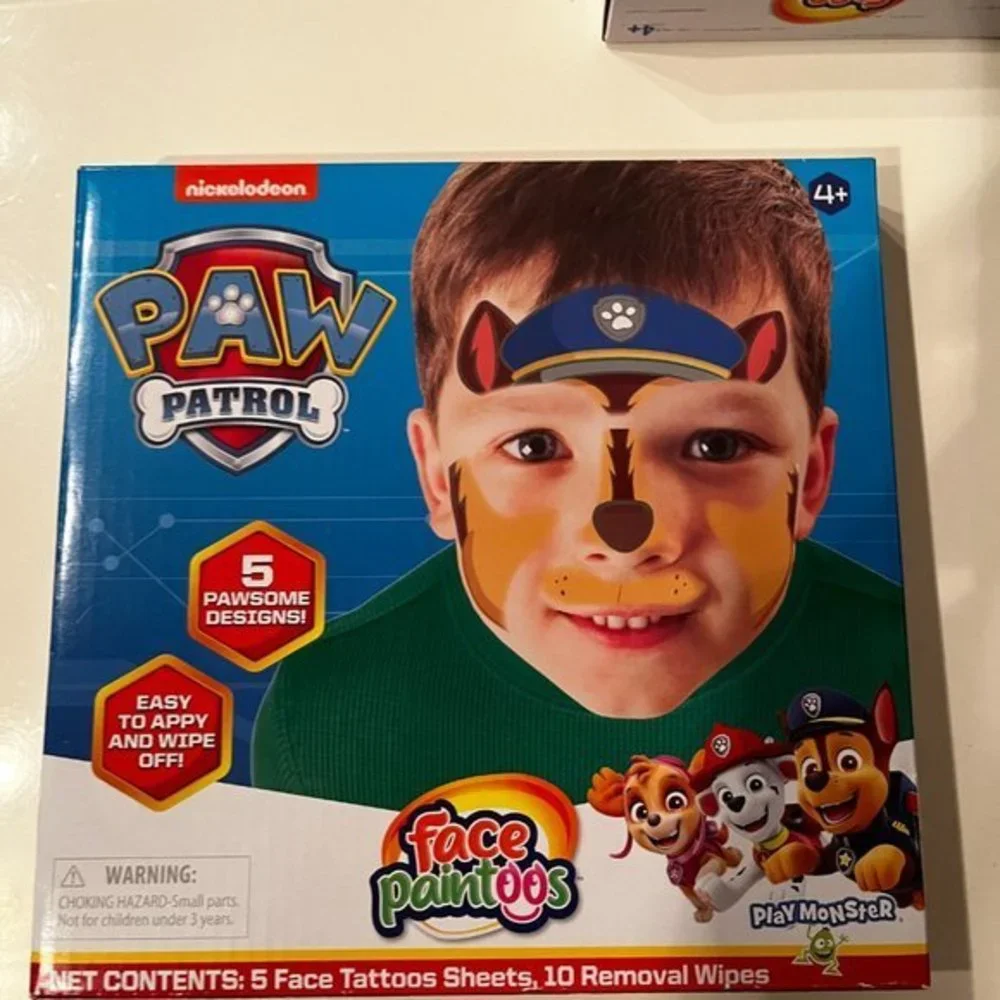 Frozen and Paw‎ Patrol Face Face Tattoos / New